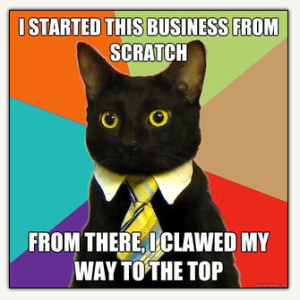 Business Cat is Watching you work!